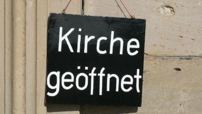 Kirche geöffnet